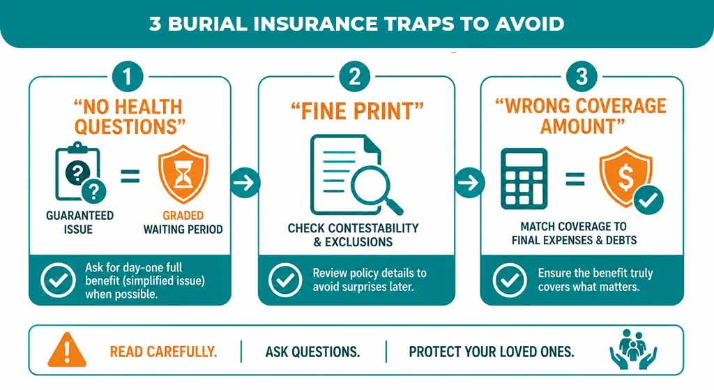 3 Burial Insurance Traps to Avoid