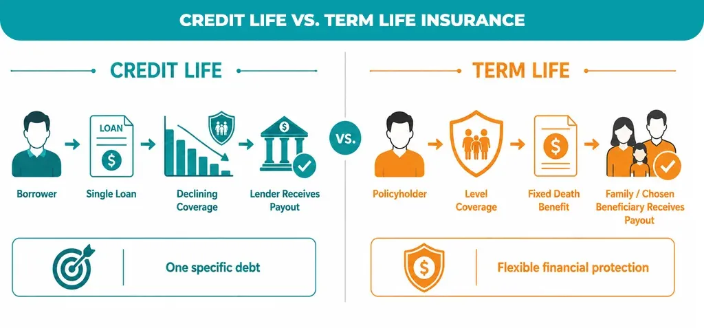 Credit Life vs. Term Life Insurance 